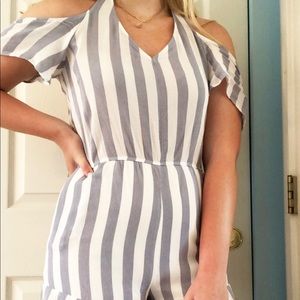 Striped Romper